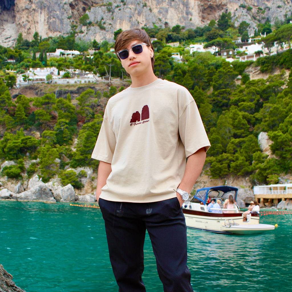 O' PRIMMO AMMORE - Boxy Tee White