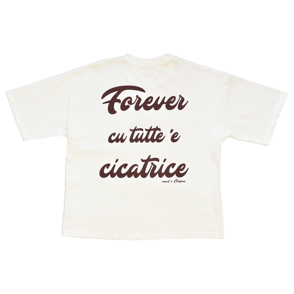 O' PRIMMO AMMORE - Boxy Tee White