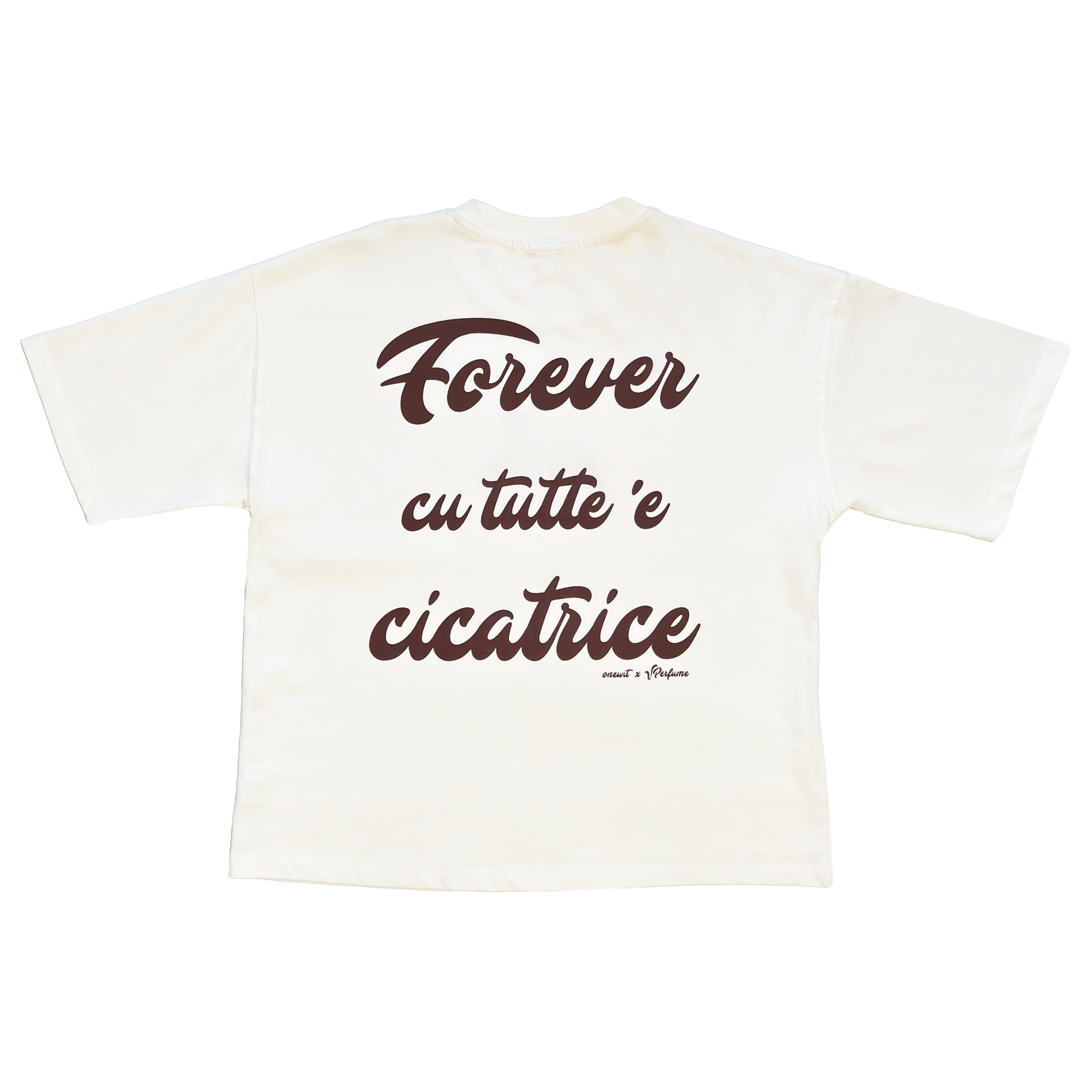 O' PRIMMO AMMORE - Boxy Tee White