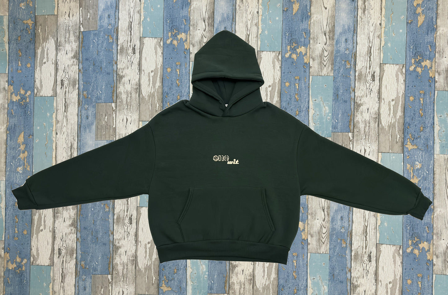 LOST IN THE DESERT - Boxy Fit Hoodie Green