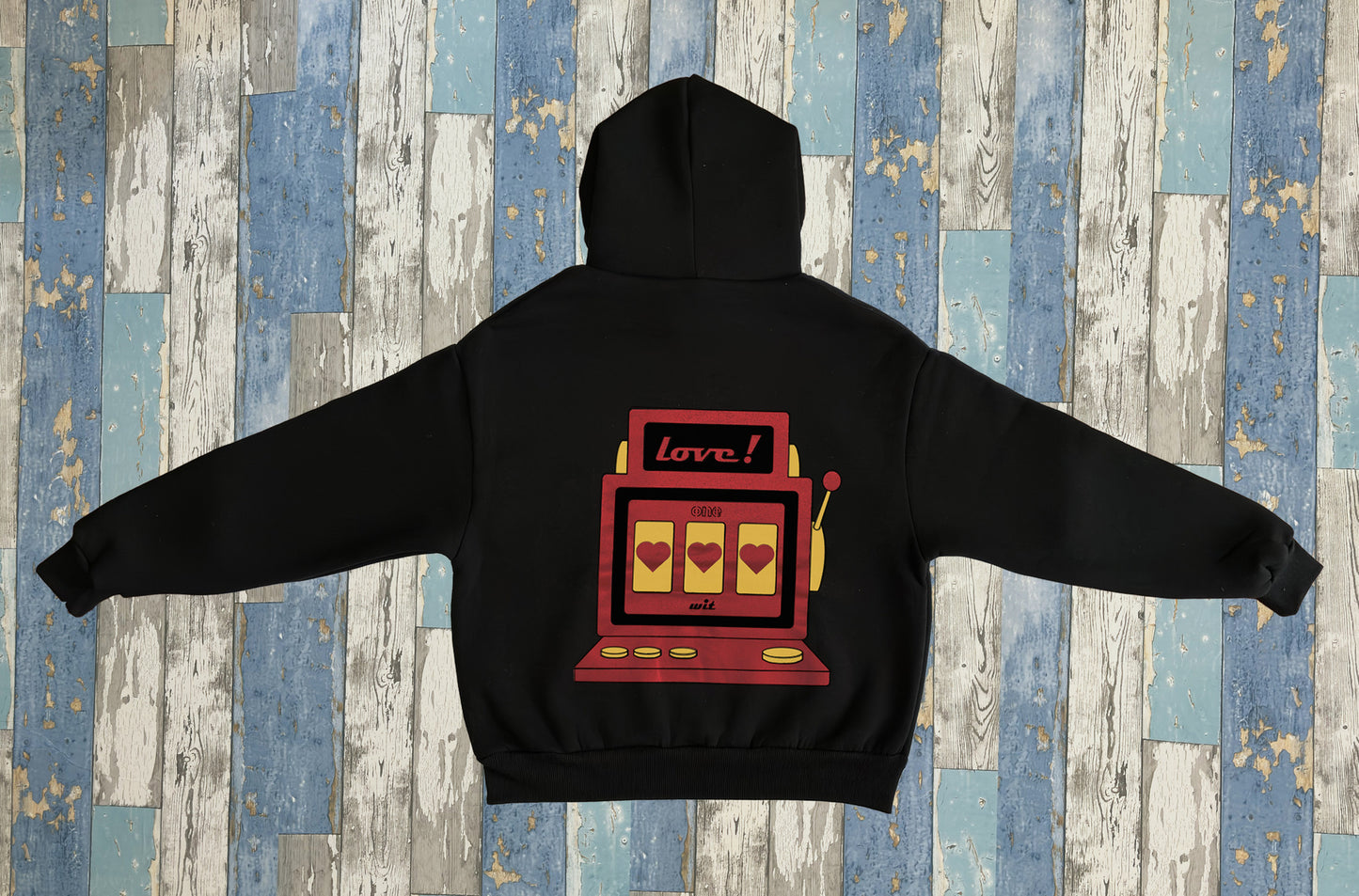 MONEY OR LOVE? - Boxy Fit Hoodie